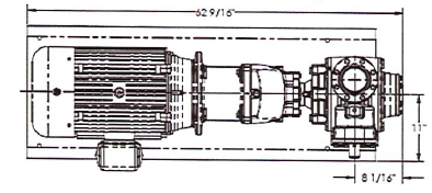 Blackmer GNX4 Pump/Motor Skid