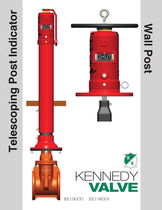 12" Post Indicator Valve Kit PN#OA-4822PIVKIT